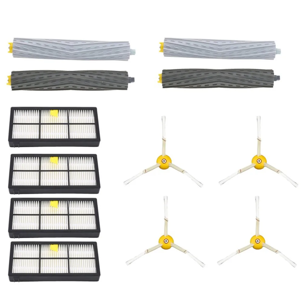 New 4pcs Replacement Side Brush 4pcs HEPA Filter 2pcs Rolling Brush Kit For Roomba 800 900 Series Vacuum Cleaners Parts dropship
New 4pcs Replacement Side Brush 4pcs HEPA Filter 2pcs Rolling Brush Kit For Roomba 800 900 Series Vacuum Cleaners Parts dropship
