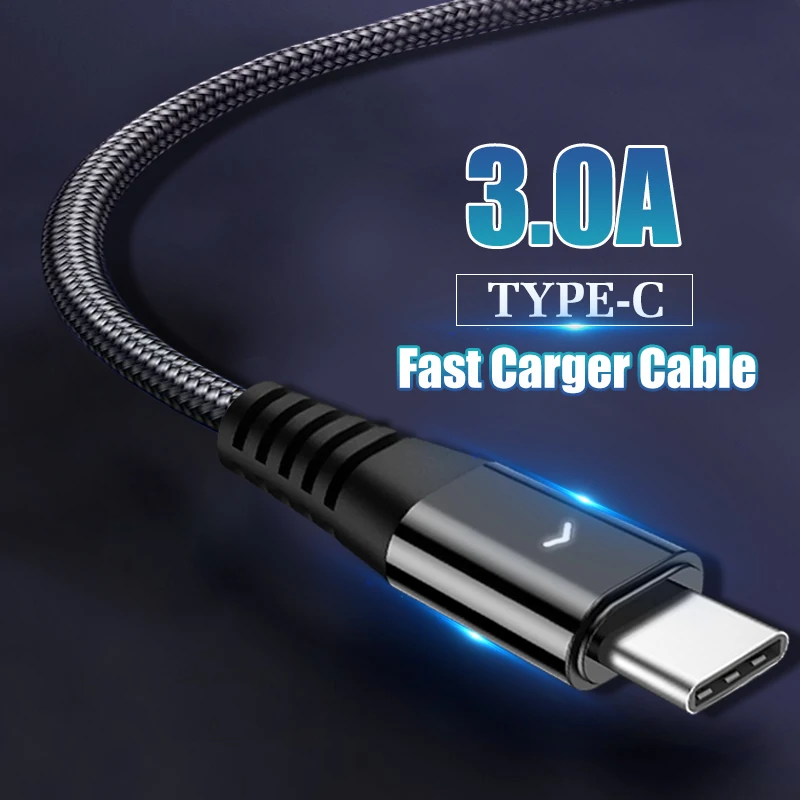 3.0A Type C Fast Charging USB Cable For Huawei Samsung S10 Xiaomi 9 Mobile Phone Charger Cable 0.3m Car Usb Wire Chargers Cord
3.0A Type C Fast Charging USB Cable For Huawei Samsung S10 Xiaomi 9 Mobile Phone Charger Cable 0.3m Car Usb Wire Chargers Cord