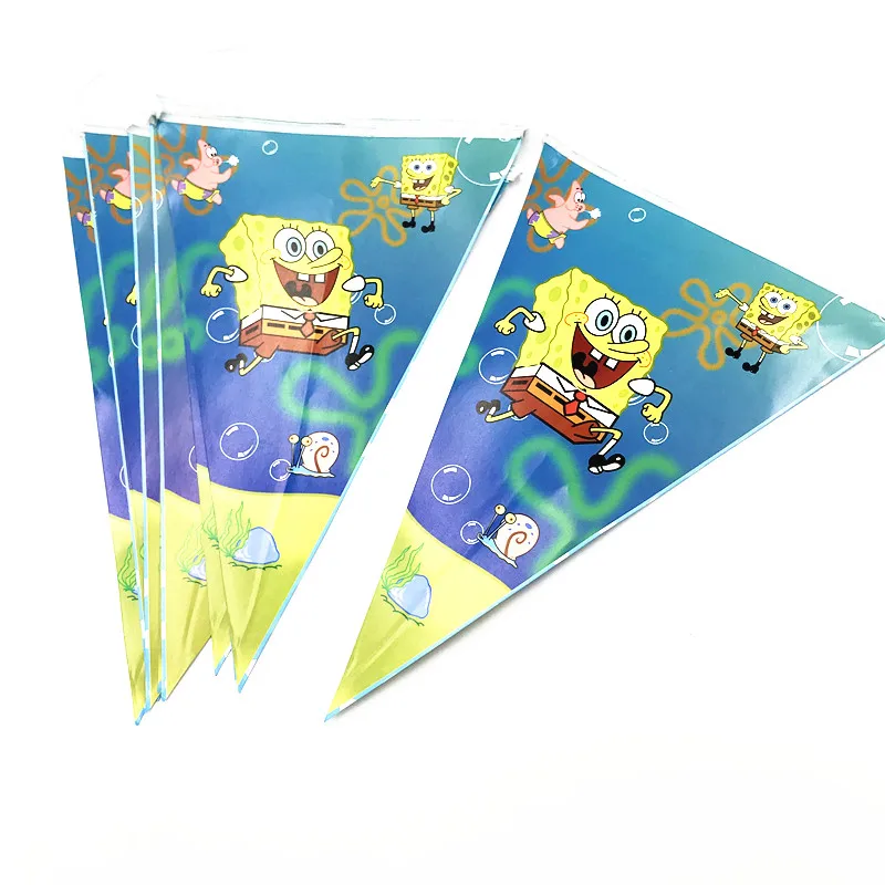 10pcs Spongebob print party banner baby shower birthday party supplies spongebob theme party decoration spongebob paper banner
10pcs Spongebob print party banner baby shower birthday party supplies spongebob theme party decoration spongebob paper banner