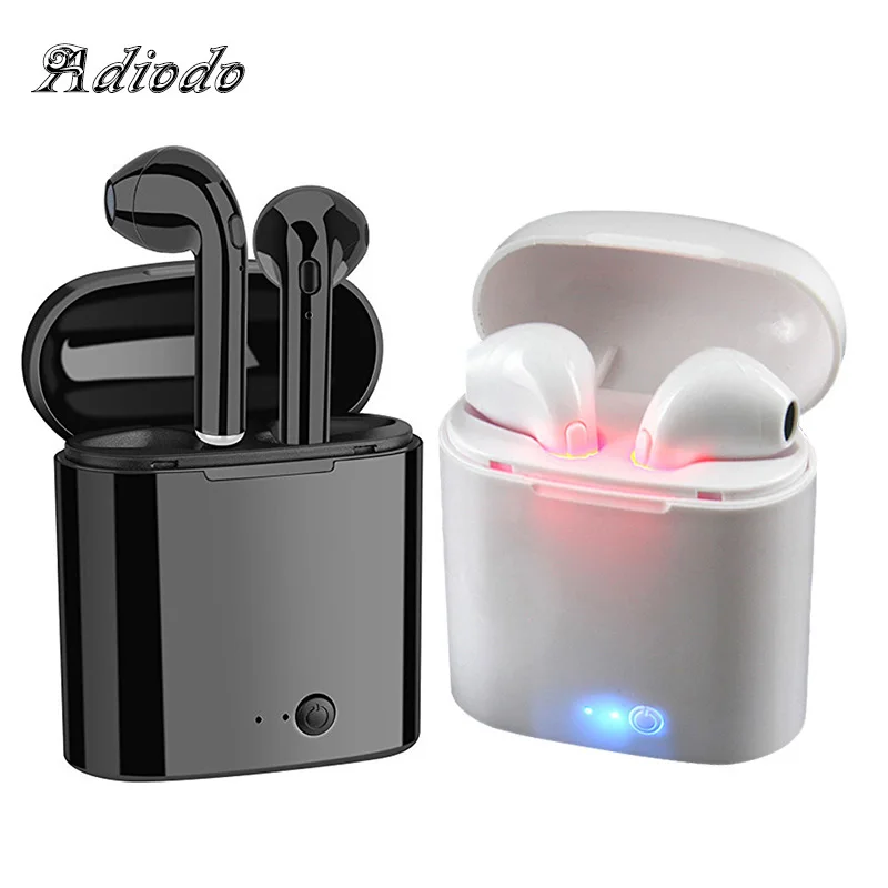 i7s TWS 5.0 Wireless Bluetooth Earphone Stereo Earbud Headset With Charging Box For All Bluetooth tablet Smart phone earph
i7s TWS 5.0 Wireless Bluetooth Earphone Stereo Earbud Headset With Charging Box For All Bluetooth tablet Smart phone earph