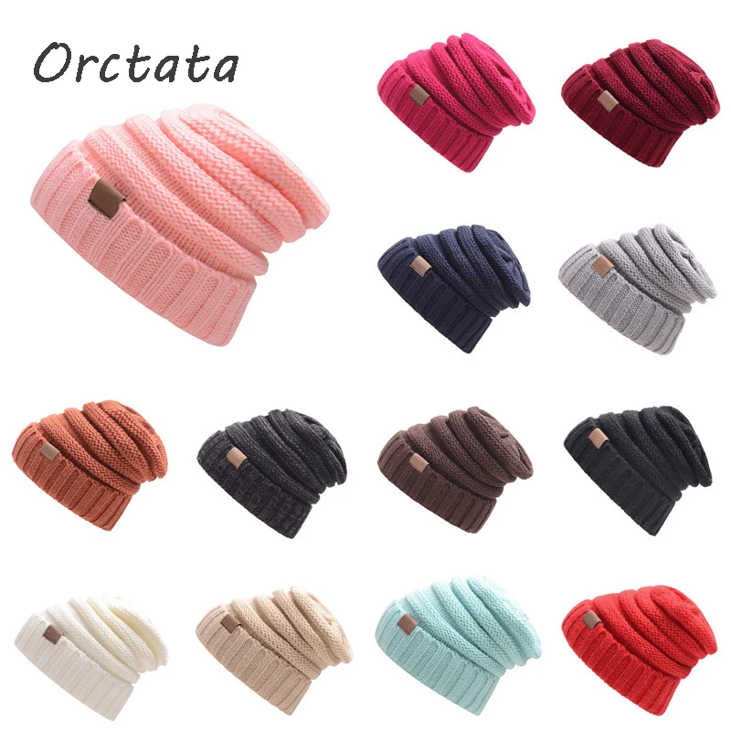 Winter Woolen Knit Women Ponytail Beanies Hats Cap Fashion Spring Autumn Casual Solid Color Warm Female Knitted Skullies Cap Hat
Winter Woolen Knit Women Ponytail Beanies Hats Cap Fashion Spring Autumn Casual Solid Color Warm Female Knitted Skullies Cap Hat