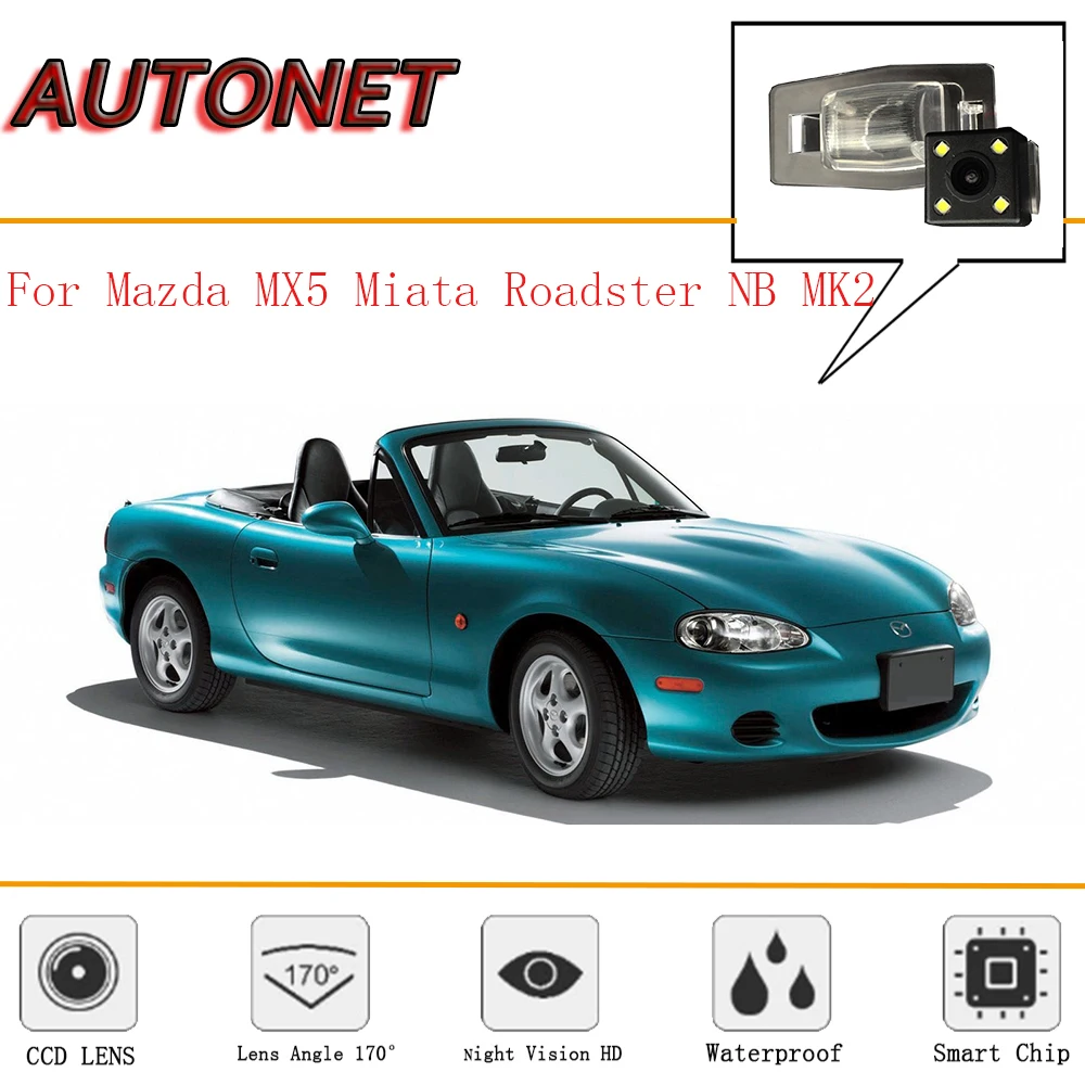 AUTONET camera For Mazda MX5 Miata Roadster NB MK2 1998~2005/CCD/Night Vision/Reverse Camera/Backup Camera/license plate camera
AUTONET camera For Mazda MX5 Miata Roadster NB MK2 1998~2005/CCD/Night Vision/Reverse Camera/Backup Camera/license plate camera