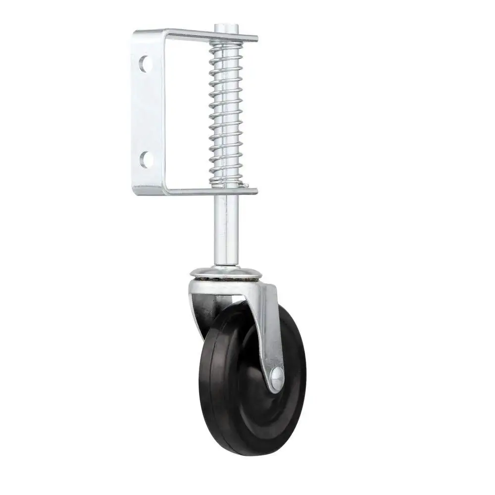 4 inch 100MM Spring Loaded Non Marking Swivel Gate Jockey Wheel for sagging gate door
4 inch 100MM Spring Loaded Non Marking Swivel Gate Jockey Wheel for sagging gate door