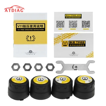 TPMS Bluetooth 4.0 universal external tyre pressure sensor support IOS Android phone,tire pressure sensor Easy Install
TPMS Bluetooth 4.0 universal external tyre pressure sensor support IOS Android phone,tire pressure sensor Easy Install