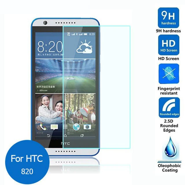 

For HTC Desire 820 Dual Sim Tempered Glass Original 9H Protective Film Explosion-proof Screen Protector For D820s 820G+ D820us