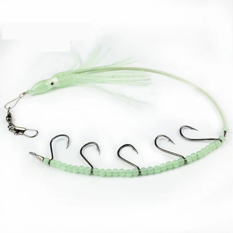 1PCS Fishing squid jig hooks 33cm 7g nightlight silicone bait 3d lures fishing hooks stainless steel fishing tackles accessories
1PCS Fishing squid jig hooks 33cm 7g nightlight silicone bait 3d lures fishing hooks stainless steel fishing tackles accessories