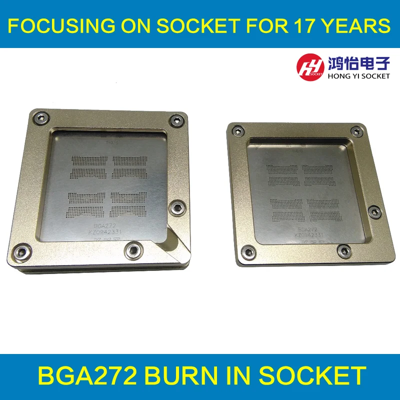 BGA272 Pogo Pin Reballing Tool Reballing Jig Rework Station For IC Refurbished Solder Ball Mounting Reballing Machine
BGA272 Pogo Pin Reballing Tool Reballing Jig Rework Station For IC Refurbished Solder Ball Mounting Reballing Machine