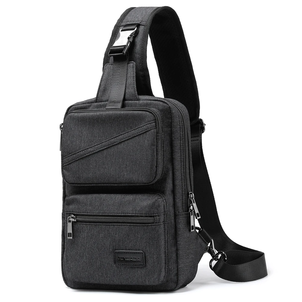 XINCADA Mens Chest Bag Single Shoulder Strap Technology Crossbody Bag for Outdoor Short Trip Travel Male Anti-theft NO Key Tas 
XINCADA Mens Chest Bag Single Shoulder Strap Technology Crossbody Bag for Outdoor Short Trip Travel Male Anti-theft NO Key Tas