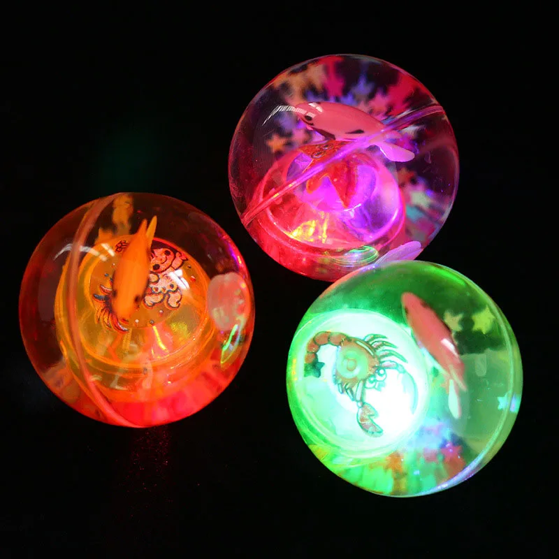 Flashing Luminous Ball Rubber Bouncing Ball Anti Stress Gift Fun Fidget Toys for Children Light-Up Toys YH-17
Flashing Luminous Ball Rubber Bouncing Ball Anti Stress Gift Fun Fidget Toys for Children Light-Up Toys YH-17