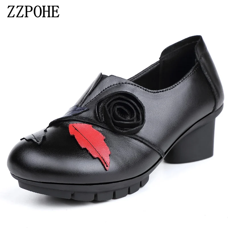 ZZPOHE/Новые весенние кожаные женские туфли; удобные женские тонкие туфли; черные элегантные туфли на высоком каблуке; большие размеры
ZZPOHE/Новые весенние кожаные женские туфли; удобные женские тонкие туфли; черные элегантные туфли на высоком каблуке; большие размеры
