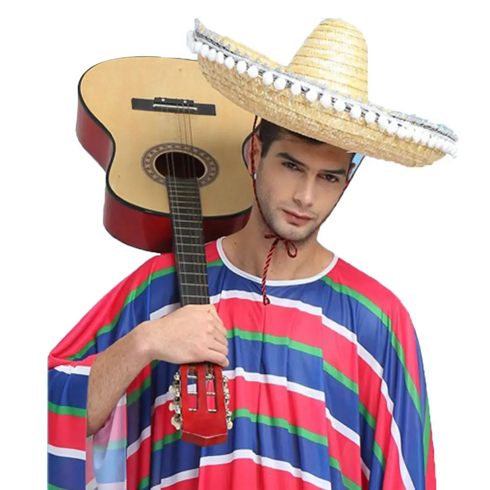 Mexican Straw Hat Carnival Crazy Night Halloween Fancy Dress Party Hats Masquerade Party Performances Adult Mexican Hat 20E
Mexican Straw Hat Carnival Crazy Night Halloween Fancy Dress Party Hats Masquerade Party Performances Adult Mexican Hat 20E