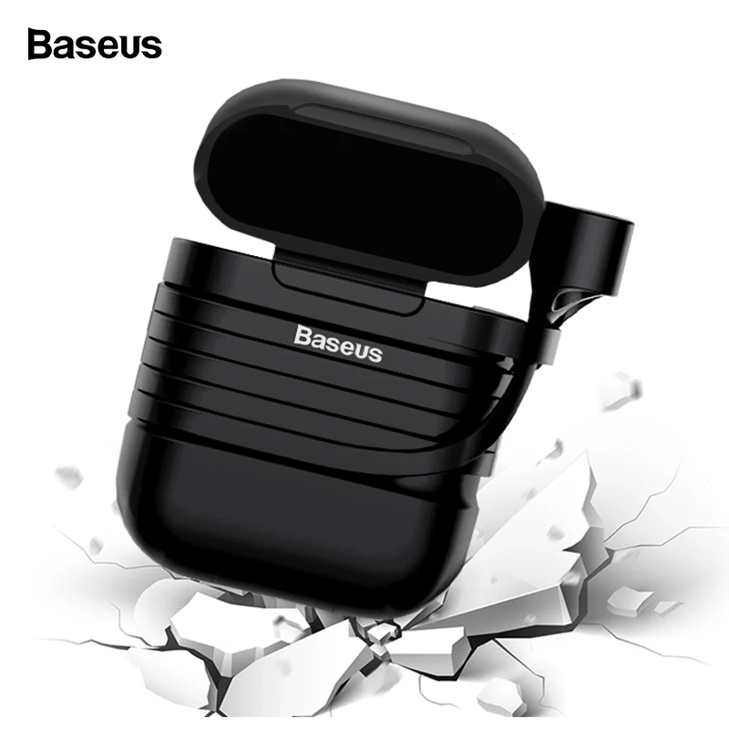 Baseus Silicone Case For Airpods Protective Case For Apple Airpods Charging Cover Coque With Anti Lost Strap For Airpod Air pods
Baseus Silicone Case For Airpods Protective Case For Apple Airpods Charging Cover Coque With Anti Lost Strap For Airpod Air pods