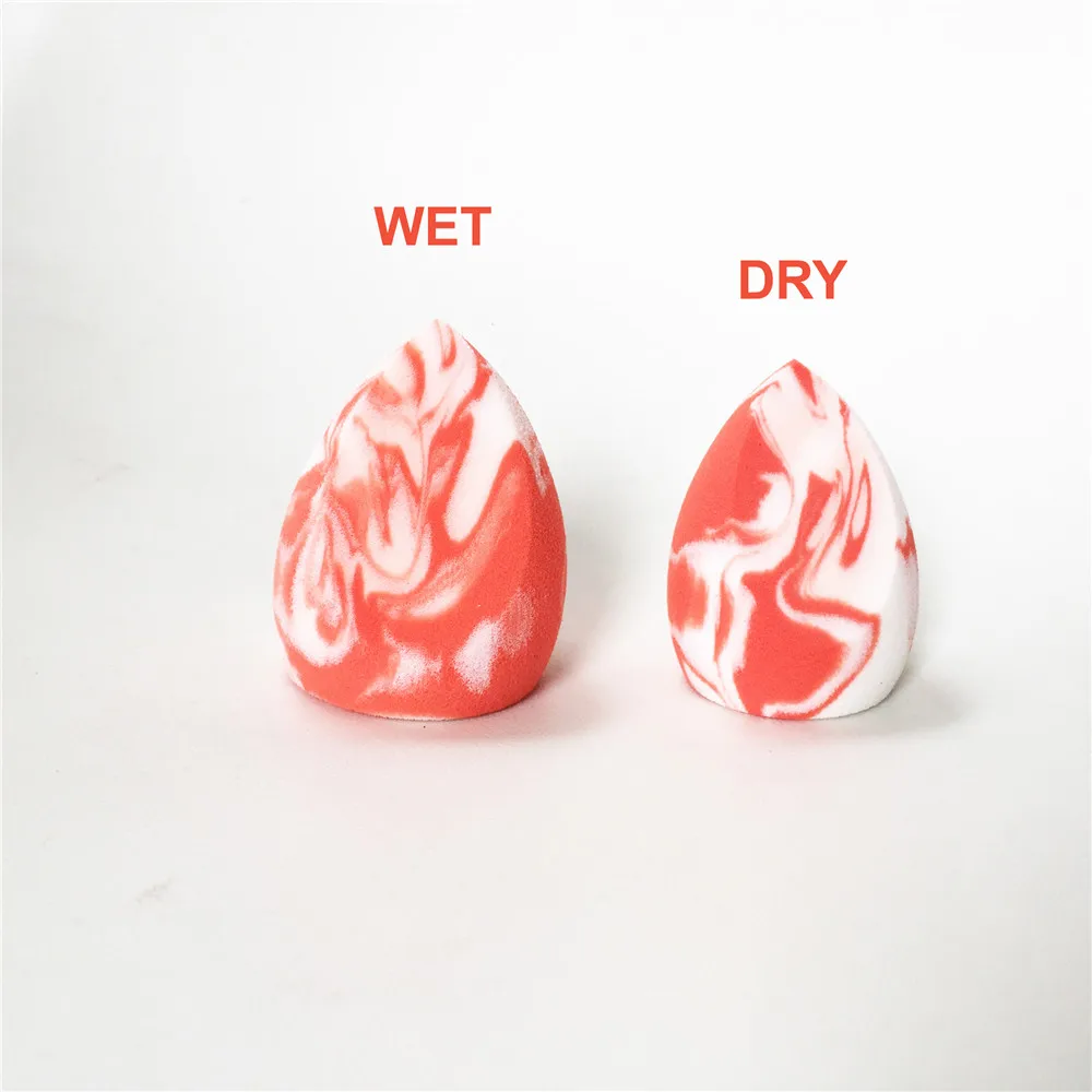Salmon-Series Makeup Sponge Beauty Blender _ Orange_ 1