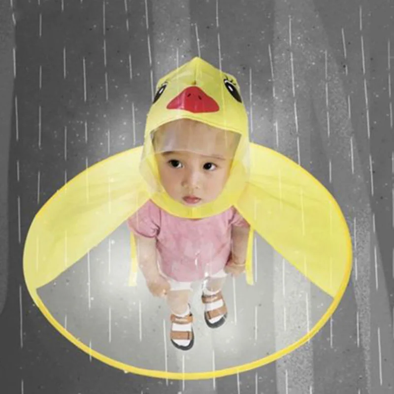 Yellow Duck Kids Raincoat UFO Cap Umbrella Automatic Folding Umbrella Children Hat Creative Raincoat Gift Student Woman Rain Hat
Yellow Duck Kids Raincoat UFO Cap Umbrella Automatic Folding Umbrella Children Hat Creative Raincoat Gift Student Woman Rain Hat