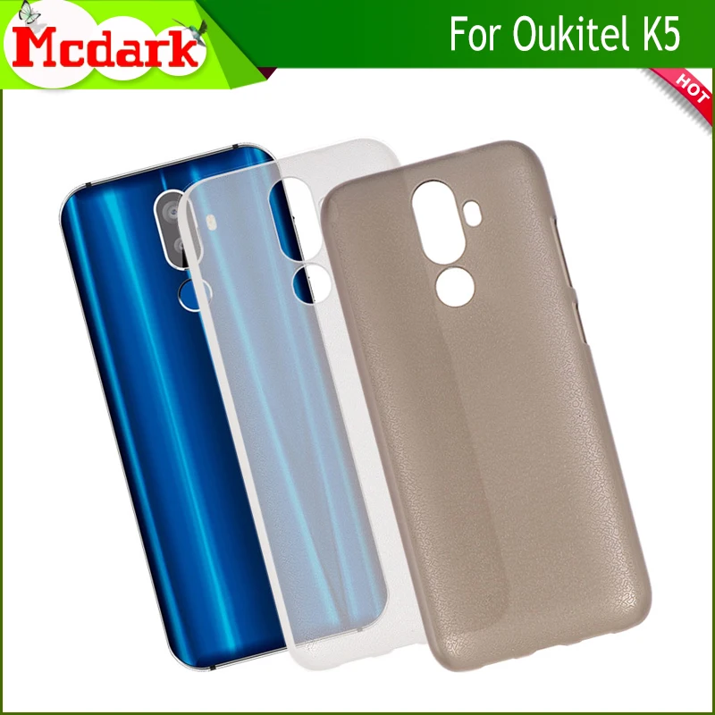Ocube для Oukitel K5 чехол Роскошный протектор ПК прозрачный твердый пластиковый