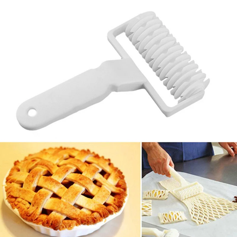 Large Size Dough Rolling Cutter Kitchen Baking Tool Pastry Pizza Bread Cookie Pie Making Tool Lattice Roller Cutter
Large Size Dough Rolling Cutter Kitchen Baking Tool Pastry Pizza Bread Cookie Pie Making Tool Lattice Roller Cutter