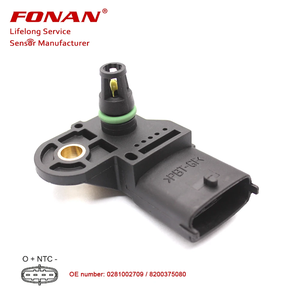0281002709 8200375080 New MAP Turbo Boost Manifold Absolute Pressure Sensor For Renault Megane II Scenic II Laguna II 1.9 dCi
0281002709 8200375080 New MAP Turbo Boost Manifold Absolute Pressure Sensor For Renault Megane II Scenic II Laguna II 1.9 dCi