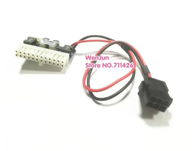 PCI E 6 контактный вход Φ 24pin модуль питания Swithc Pico PSU Car Auto Mini ITX DC ATX 250W Z1|pci-e 6pin|6pin