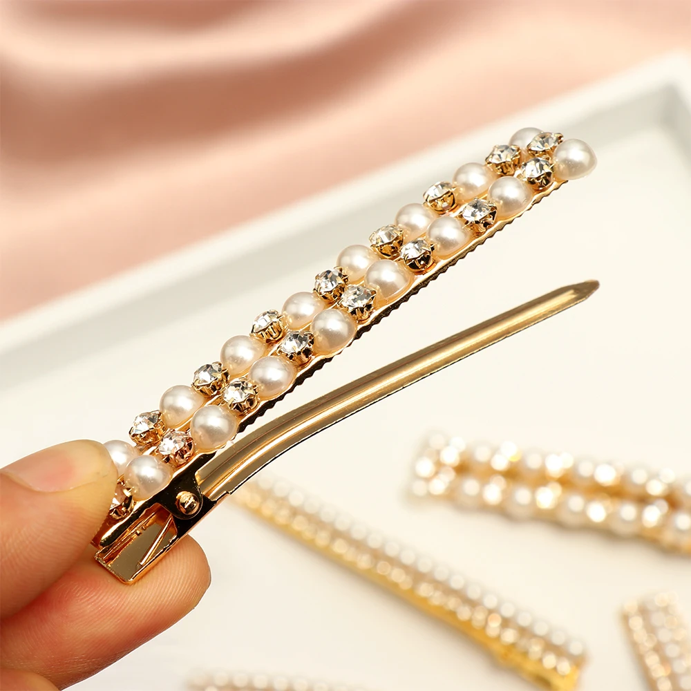 1PC Spring New Women Pearl Hairpins Ladies Simple Metal Hair Clip Barrette Hairgrip Headwear Hair Styling Tool Hair Accessories
1PC Spring New Women Pearl Hairpins Ladies Simple Metal Hair Clip Barrette Hairgrip Headwear Hair Styling Tool Hair Accessories