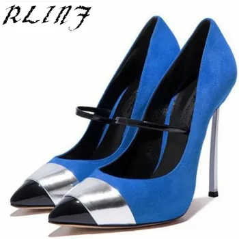 RLINF High Heels Super Thin Heel Party Shoe for Woman Tip Buckle Color Matching Shoes Large Size Foreign Trade
RLINF High Heels Super Thin Heel Party Shoe for Woman Tip Buckle Color Matching Shoes Large Size Foreign Trade