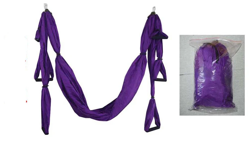 Yoga Hammock Gym Strength Inversion Anti-Gravity Aerial Traction Swing Yoga Belt Yoga Hammock Gym Strength Inversion Anti-Gravity Aerial Traction Swing Yoga Belt
