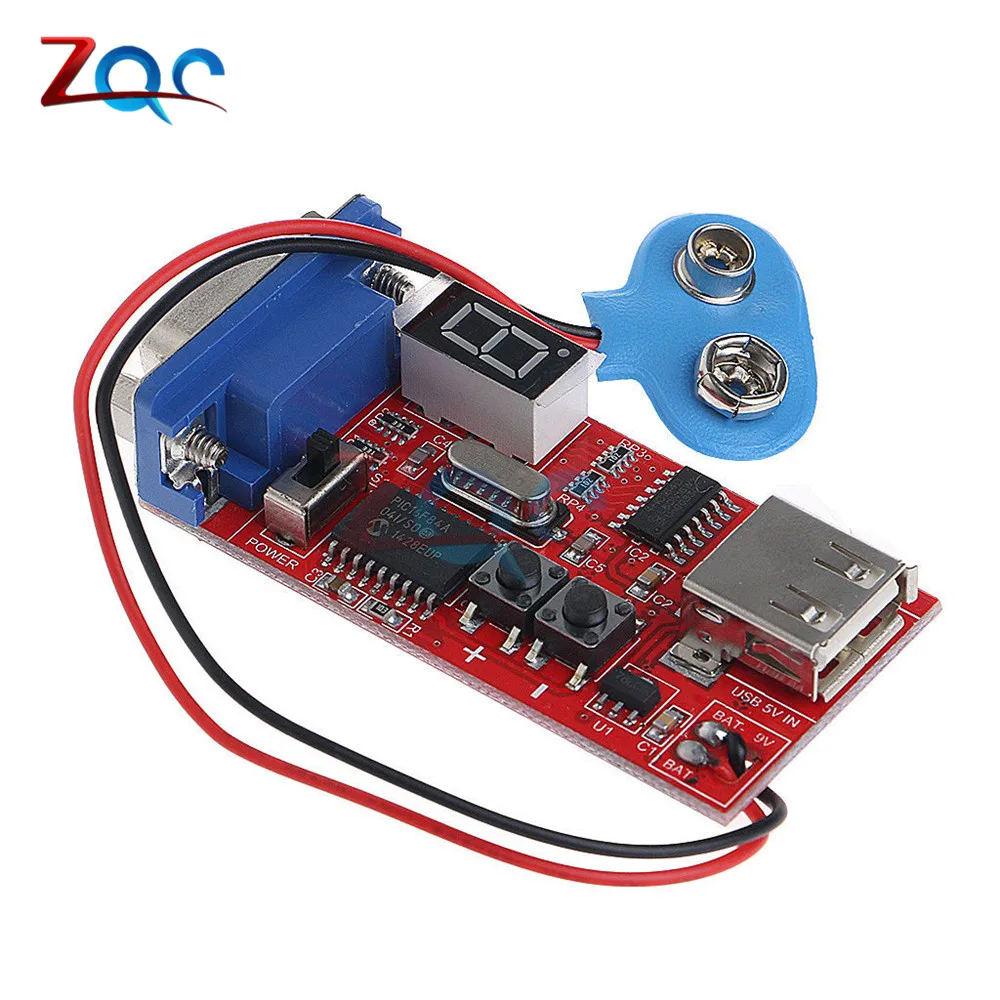 LED digital VGA Signal Generator LCD Tester 15 Different Signals Output USB Battery Dual Power Supply DC 9V Module
LED digital VGA Signal Generator LCD Tester 15 Different Signals Output USB Battery Dual Power Supply DC 9V Module