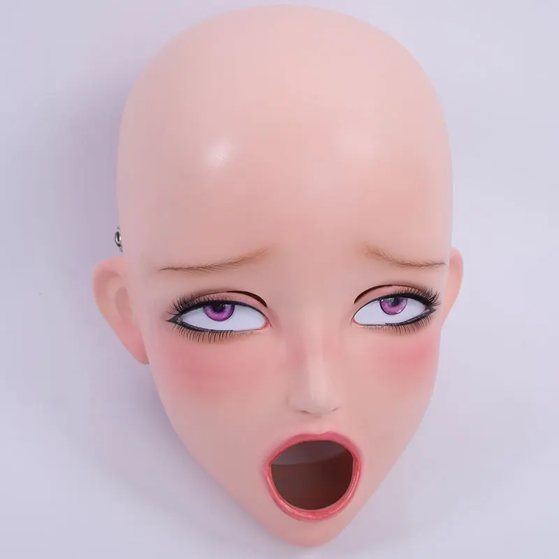 (LiLi Mask-82) Sweet Girl BJD Resin Full Head Custom Cosplay Japanese Anime Silicone Kigurumi Mask Cross Dresser Doll
(LiLi Mask-82) Sweet Girl BJD Resin Full Head Custom Cosplay Japanese Anime Silicone Kigurumi Mask Cross Dresser Doll