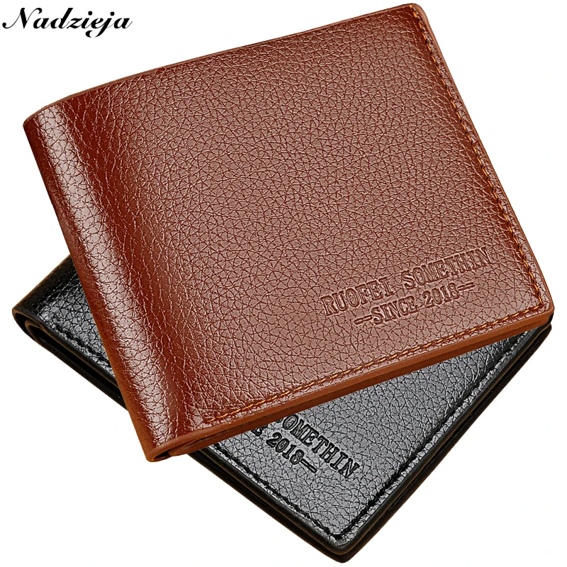 Top Men's Wallet Leather Brand Luxury Short Wallet Slim Male Purses Money Clip Credit Card Dollar Price Portomonee Carteria
Top Men's Wallet Leather Brand Luxury Short Wallet Slim Male Purses Money Clip Credit Card Dollar Price Portomonee Carteria