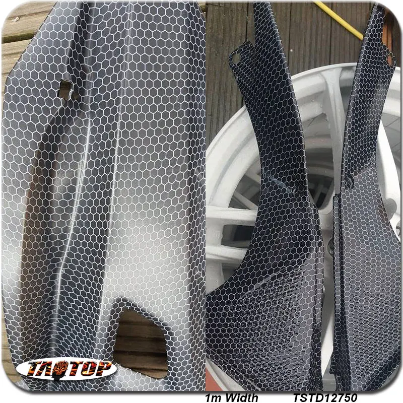TSTD12751 1M * 10M new pattern popular white transparent carbon fiber bee net Hydrographics Film Water Transfer Printing Films
TSTD12751 1M * 10M new pattern popular white transparent carbon fiber bee net Hydrographics Film Water Transfer Printing Films