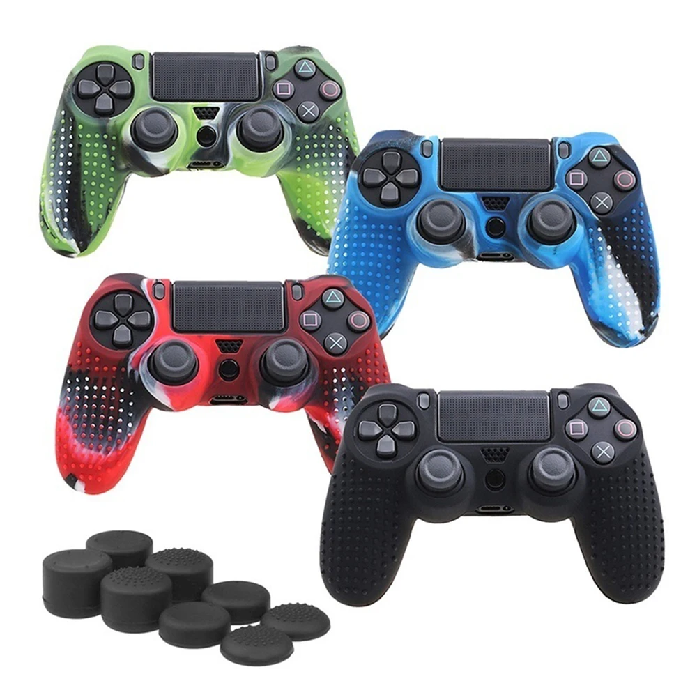 Silicone gel skin soft sleeve rubber protective cover case for Playstation 4 dualshock 4 PS4 Pro Slim Controller
Silicone gel skin soft sleeve rubber protective cover case for Playstation 4 dualshock 4 PS4 Pro Slim Controller