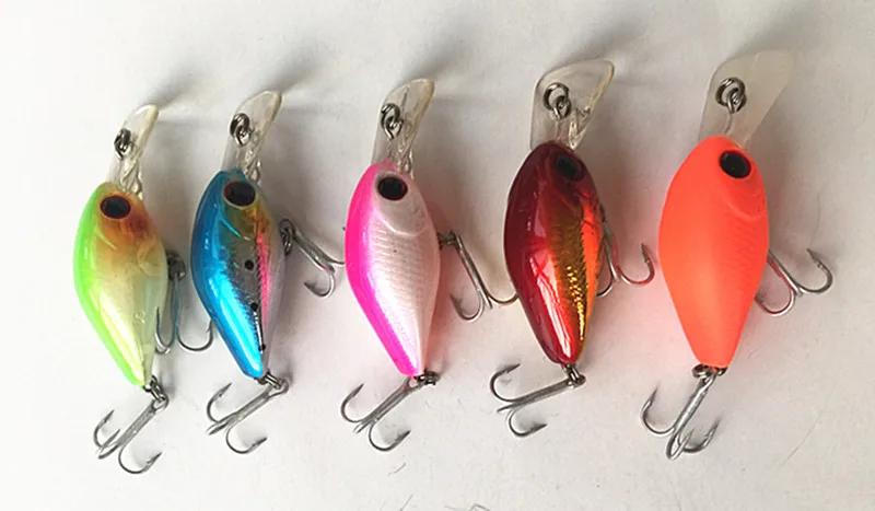 4g 3.6cm Crank Bait Fishing Lure Floating type Hard Bait Five colore choose lip 15mm
4g 3.6cm Crank Bait Fishing Lure Floating type Hard Bait Five colore choose lip 15mm