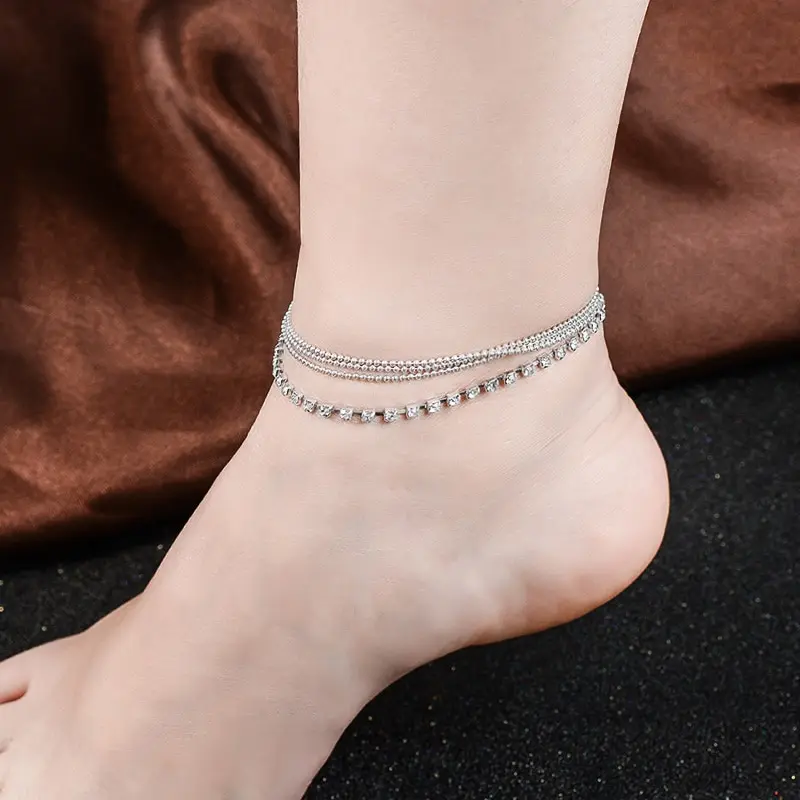 CJZBLXSL00772H:HYDE 1 PC Multi-layer Sexy Crystal Anklet Foot Chain Summer Bracelet Charm Anklets Beach Foot Wedding Jewelry Gif
CJZBLXSL00772H:HYDE 1 PC Multi-layer Sexy Crystal Anklet Foot Chain Summer Bracelet Charm Anklets Beach Foot Wedding Jewelry Gif