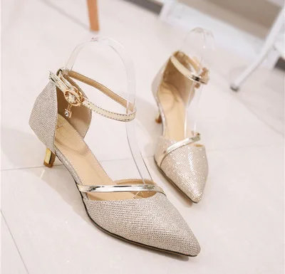 Sexy women's shoes women's high heels gold and silver wedding shoes rhinestone women's shoes summer sandals ladies 2018
Sexy women's shoes women's high heels gold and silver wedding shoes rhinestone women's shoes summer sandals ladies 2018
