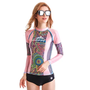 2018 SBART long sleeves swimwear wetsuit surf clothing diving suits shirt swimsuit women rash guard
2018 SBART long sleeves swimwear wetsuit surf clothing diving suits shirt swimsuit women rash guard