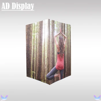 5ft*8ft Exhibition Column Display Portable Aluminum Tube With Easy Stretch Fabric Banner All Side Printing
5ft*8ft Exhibition Column Display Portable Aluminum Tube With Easy Stretch Fabric Banner All Side Printing