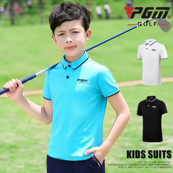 2019 PGM Golf Clothes Short Sleeve T-shirt with Breathable Fabric for Children and Adolescents YF199 
2019 PGM Golf Clothes Short Sleeve T-shirt with Breathable Fabric for Children and Adolescents YF199
