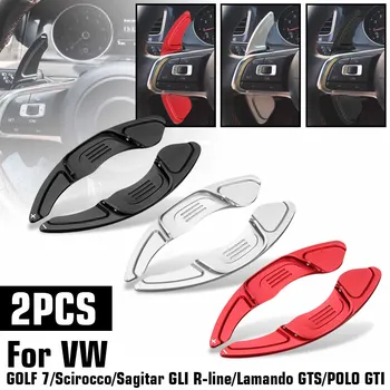 1 Pair Car Aluminum Steering Wheel Shift Paddle Shift Plate For Volkswagen For VW GOLF 7 GTI R MK7 Scirocco 2015 2016 2017
1 Pair Car Aluminum Steering Wheel Shift Paddle Shift Plate For Volkswagen For VW GOLF 7 GTI R MK7 Scirocco 2015 2016 2017