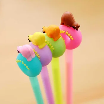 36 pcs/Lot lazy bear gel pen 0.5mm ballpoint Black ink color signature pens gift Stationery items Office School supplies DB237
36 pcs/Lot lazy bear gel pen 0.5mm ballpoint Black ink color signature pens gift Stationery items Office School supplies DB237