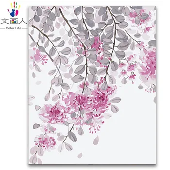 Pink flowers branch leaves pictures digital oil painting coloring by numbers with paint kits for girls practise for hoom decor
Pink flowers branch leaves pictures digital oil painting coloring by numbers with paint kits for girls practise for hoom decor