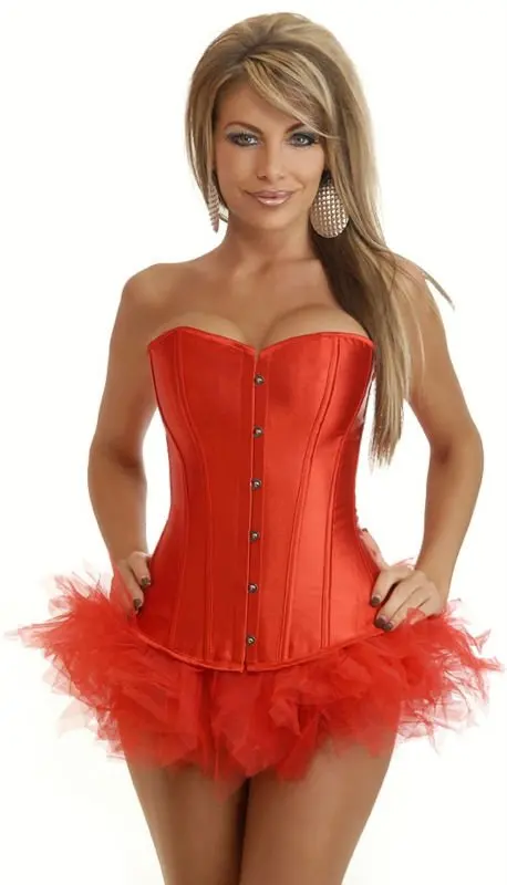 wholesale Sexy Lingerie Women's Fancy Dress Satin Lace Up Basque Corset Separate Skirt B2715
wholesale Sexy Lingerie Women's Fancy Dress Satin Lace Up Basque Corset Separate Skirt B2715
