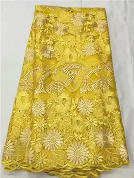 New arrival yellow embroidery tulle mesh fabric hot sale party French net lace material for dress YYN4 (5yards/lot)
New arrival yellow embroidery tulle mesh fabric hot sale party French net lace material for dress YYN4 (5yards/lot)