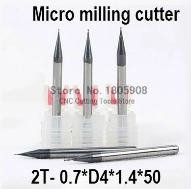 Micro carbide cutter 1PCS 2Flute 2F-0.7*4*1.4*50mm alloy milling cutter, CNC machine,milling machine, CNC milling tools, Nc tool
Micro carbide cutter 1PCS 2Flute 2F-0.7*4*1.4*50mm alloy milling cutter, CNC machine,milling machine, CNC milling tools, Nc tool