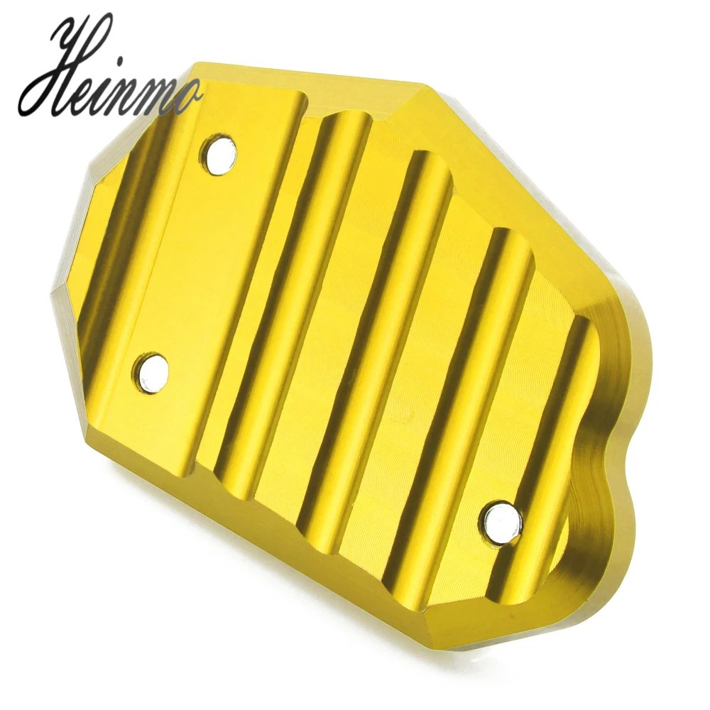 For Kawasaki Z800 Z1000 Z1000SX Ninja 400R 650650R 1000 ZX-6R10R ER4N4F ER6N6F Versys 650 Motorcycle Kickstand Enlarge Plate (22)