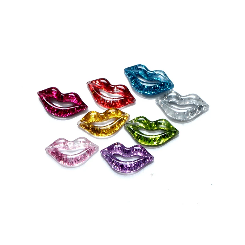 30Pcs Mixed Resin Bling Glitter Lips 17mm Cabochon Flatback Decoration Crafts Embellishments For Scrapbooking Diy Accessories
30Pcs Mixed Resin Bling Glitter Lips 17mm Cabochon Flatback Decoration Crafts Embellishments For Scrapbooking Diy Accessories