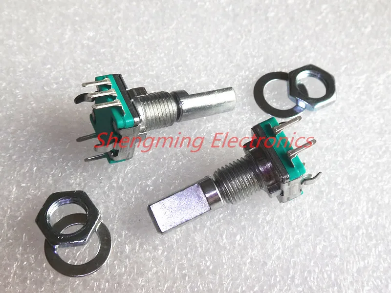 5PCS Rotary encoder code switch EC11 audio digital potentiometer with switch 5Pin
5PCS Rotary encoder code switch EC11 audio digital potentiometer with switch 5Pin