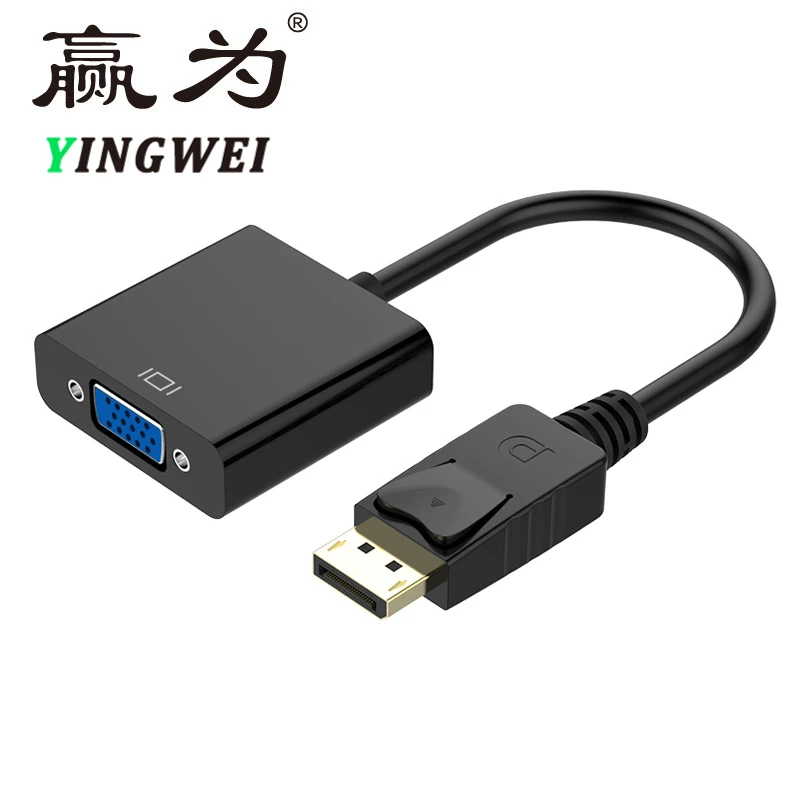 DisplayPort to VGA Adapter Cable DP Male To VGA Female Adapter Cable Converter For MacBook Air Pro iMac Mac Projector TV Player
DisplayPort to VGA Adapter Cable DP Male To VGA Female Adapter Cable Converter For MacBook Air Pro iMac Mac Projector TV Player