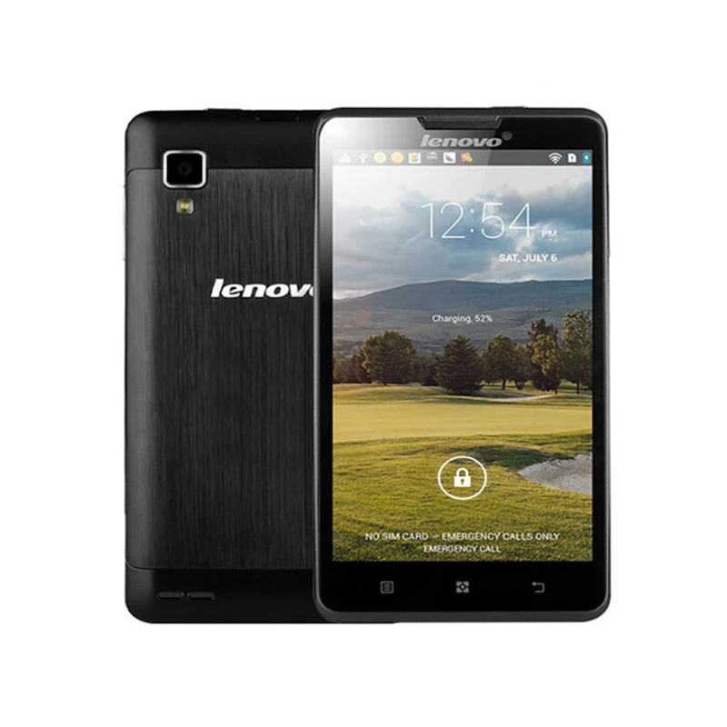 Оригинальный Lenovo P780 сотовые телефоны mtk6589 4 ядра 5 "1280x720 Android 4.4 Горилла glass1280x720 1