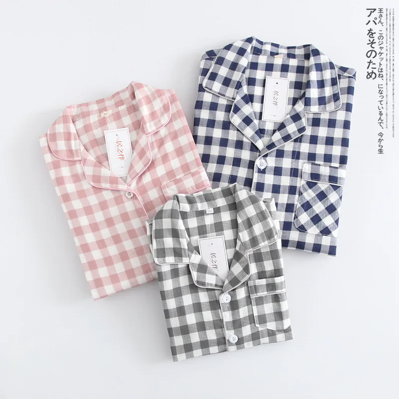 Cotton Long Sleeve Plaid Pajamas Women Men SLeepwear Children Homewear Family Parent-Child Clothing Nightwear Long Pants
Cotton Long Sleeve Plaid Pajamas Women Men SLeepwear Children Homewear Family Parent-Child Clothing Nightwear Long Pants