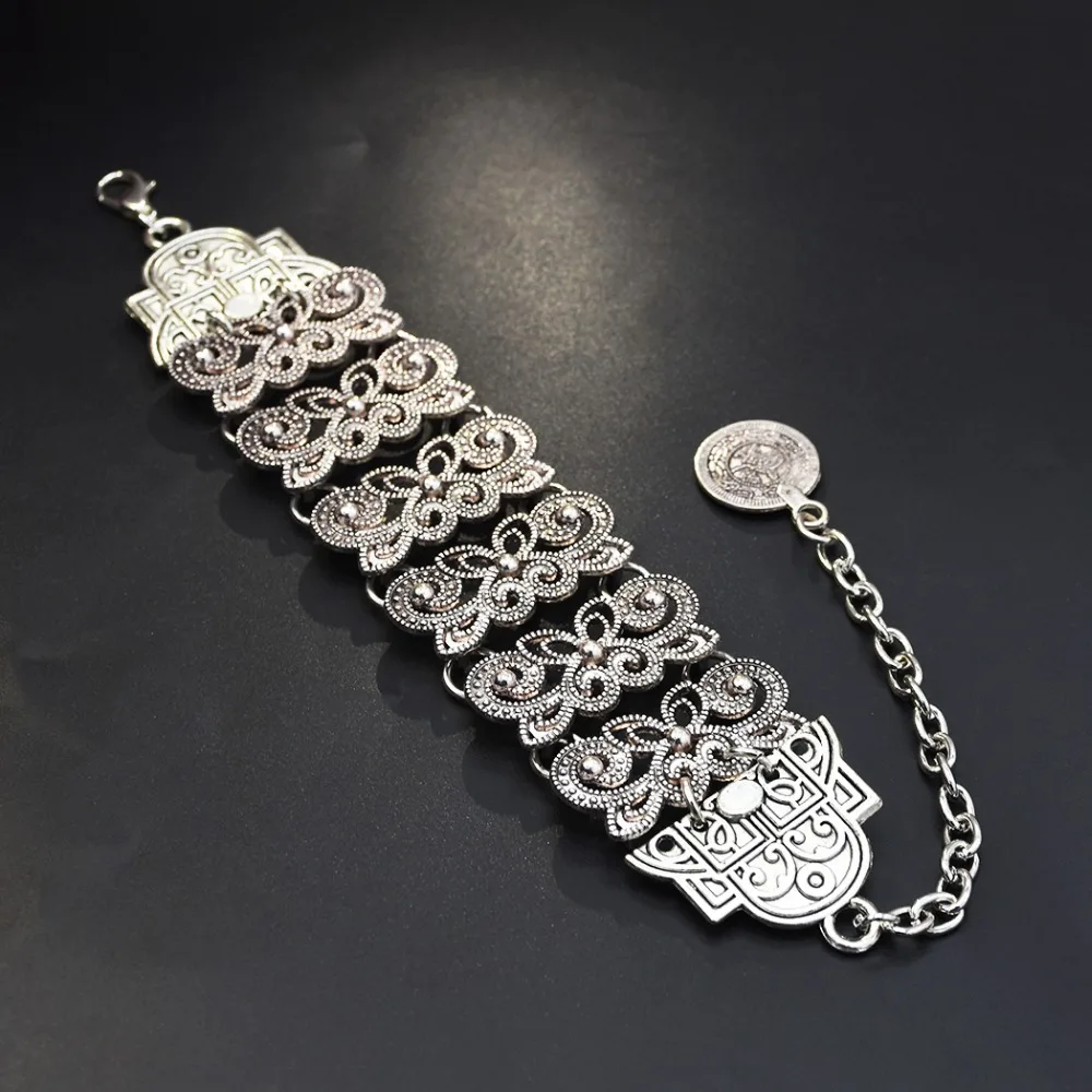 Retro Turkish Coachella Hipple Festival Coin Cuff Bangle Silver Metal Tassel Bracelets Anklet For Girls Wedding India Ethnic Arm
Retro Turkish Coachella Hipple Festival Coin Cuff Bangle Silver Metal Tassel Bracelets Anklet For Girls Wedding India Ethnic Arm