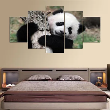 Frame Home Decor Living Room Wall Pictures 5 Panel Cute Animal Panda Art Painting Modular HD Printed Canvas Poster Abstract
Frame Home Decor Living Room Wall Pictures 5 Panel Cute Animal Panda Art Painting Modular HD Printed Canvas Poster Abstract